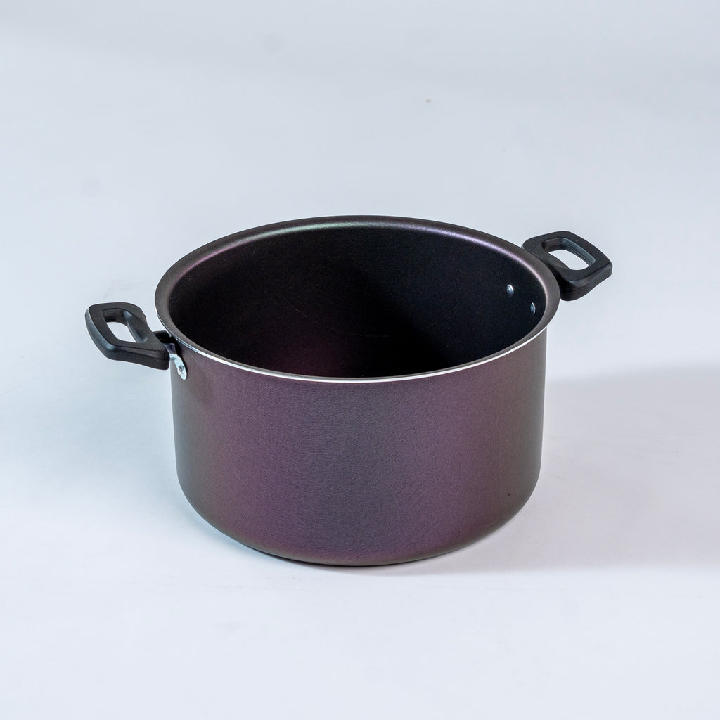 OLLA ALUMINIO 24 CM SIN TAPA PRIMERA COMERCIAL (Caja con 4 piezas)