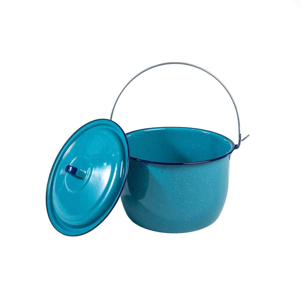 OLLA CONVEXA 22 AZUL TURQUEZA CINSA (Caja con 6 piezas)