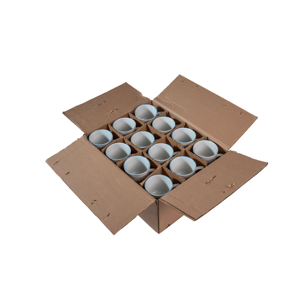 TAZA VARIOS DEC PRIMERA COMERCIAL (Caja con 24 piezas)
