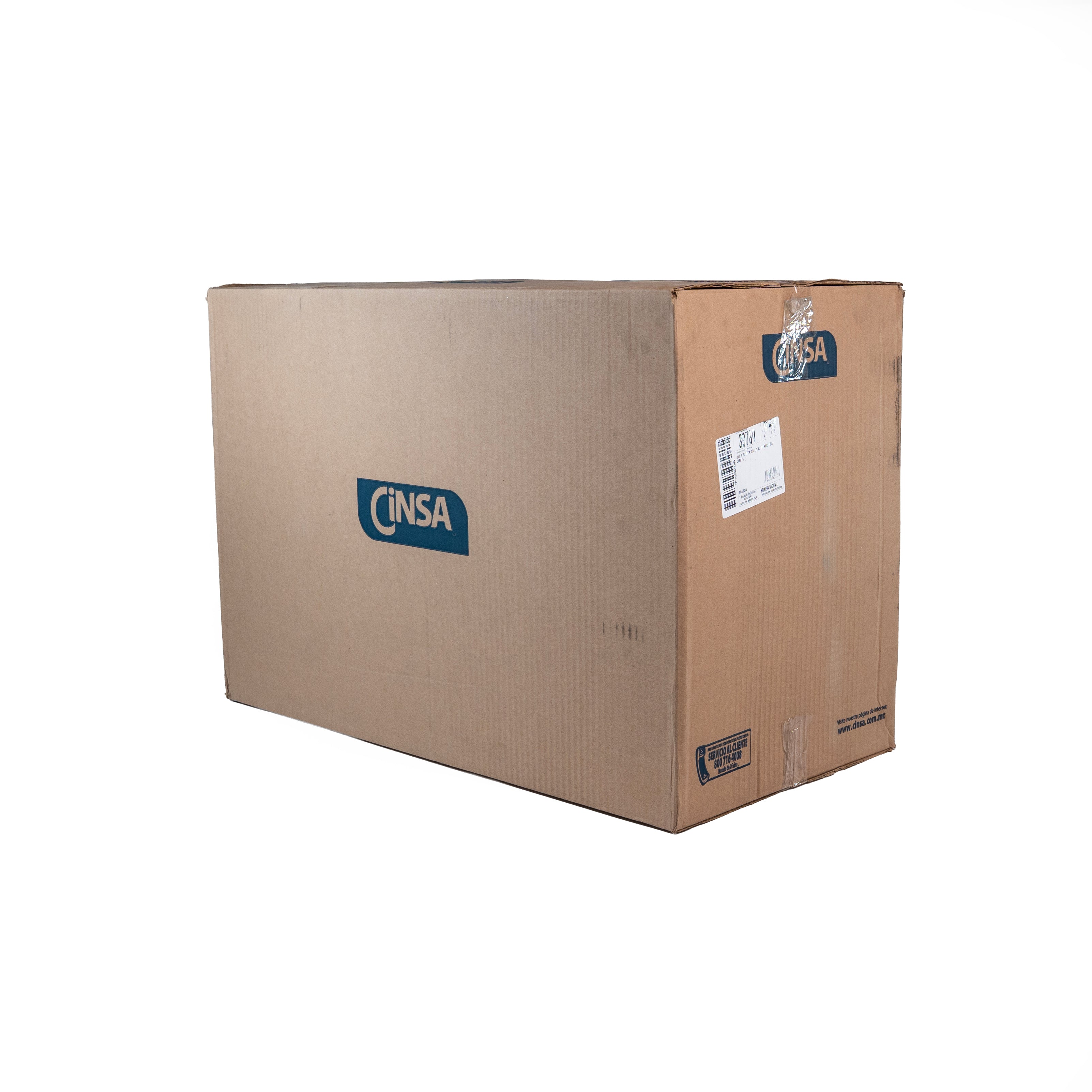 OLLA RECTA 33 OREJAS ROLADAS AZUL TURQUEZA (Caja con 4 piezas)
