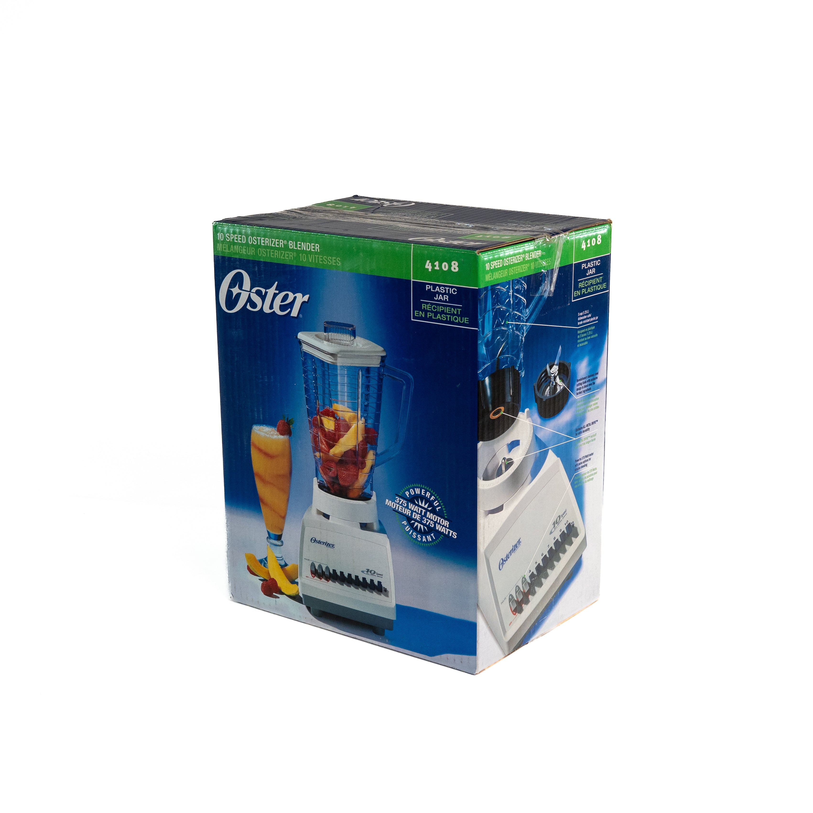 LICUADORA SLANT 10 VEL BLANCA OSTER V/P