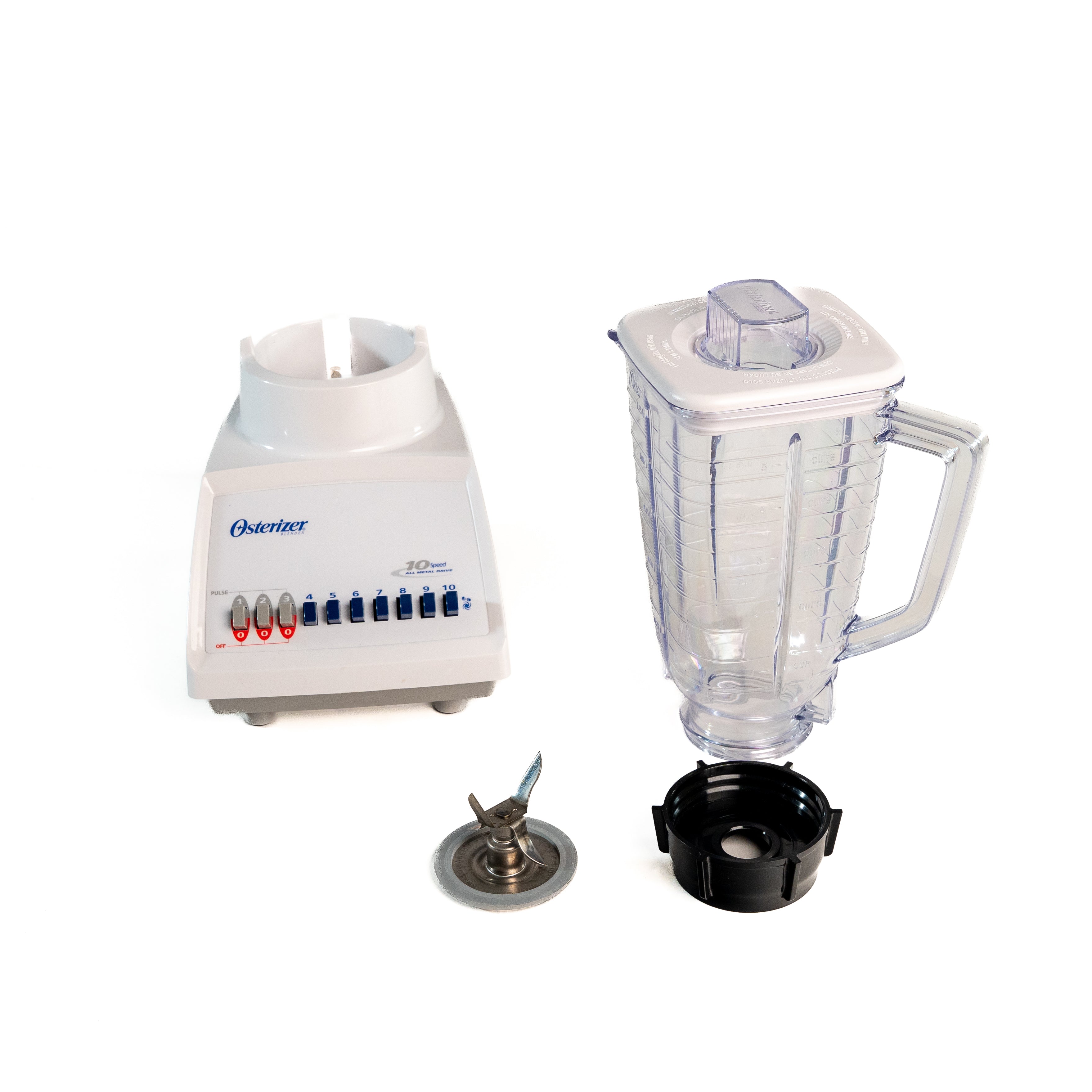LICUADORA SLANT 10 VEL BLANCA OSTER V/P