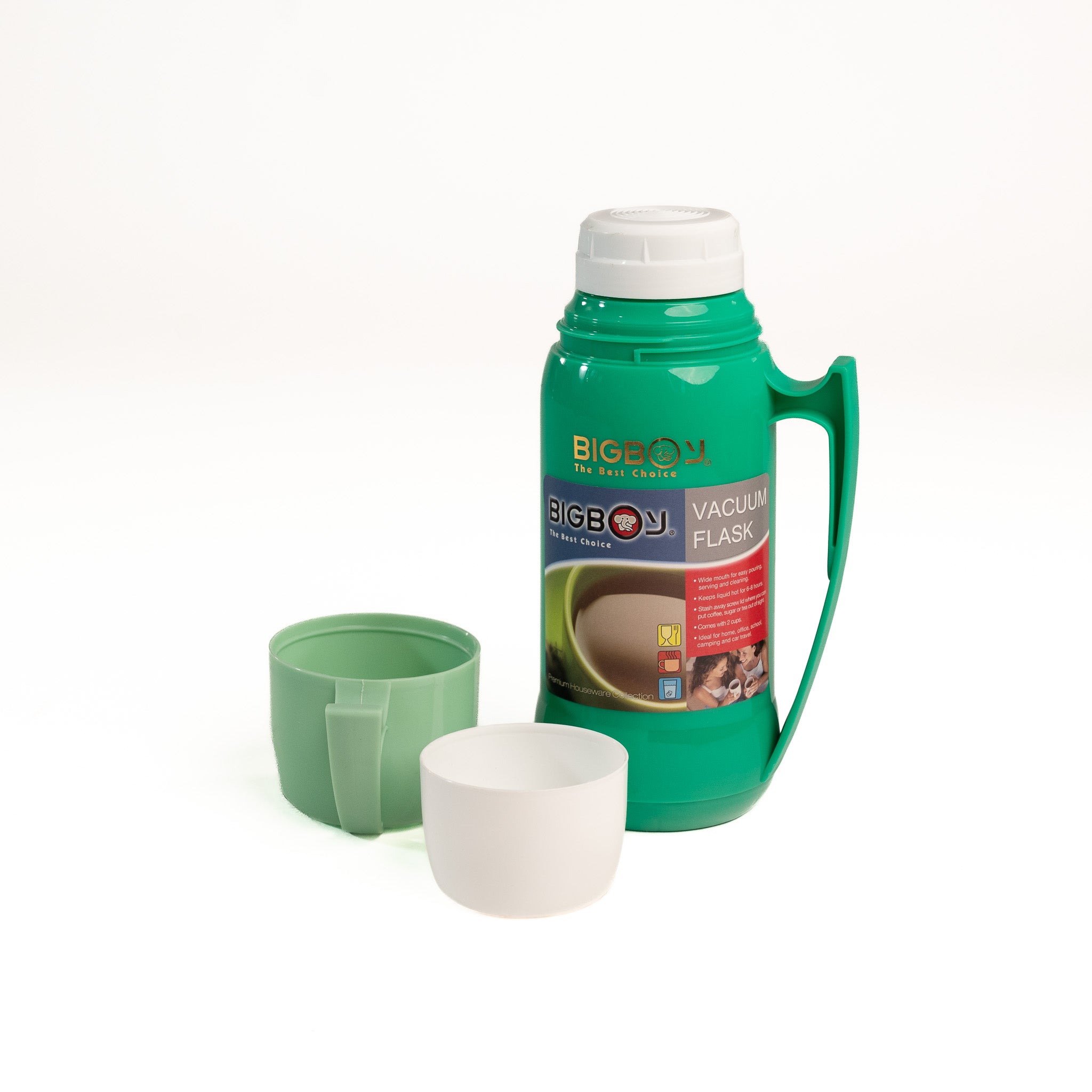 TERMO LISO COLORES 600 ML VERDE