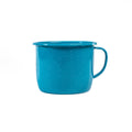 VASO RECTO NO. 18 AZUL TURQUESA (Caja con 8 piezas)