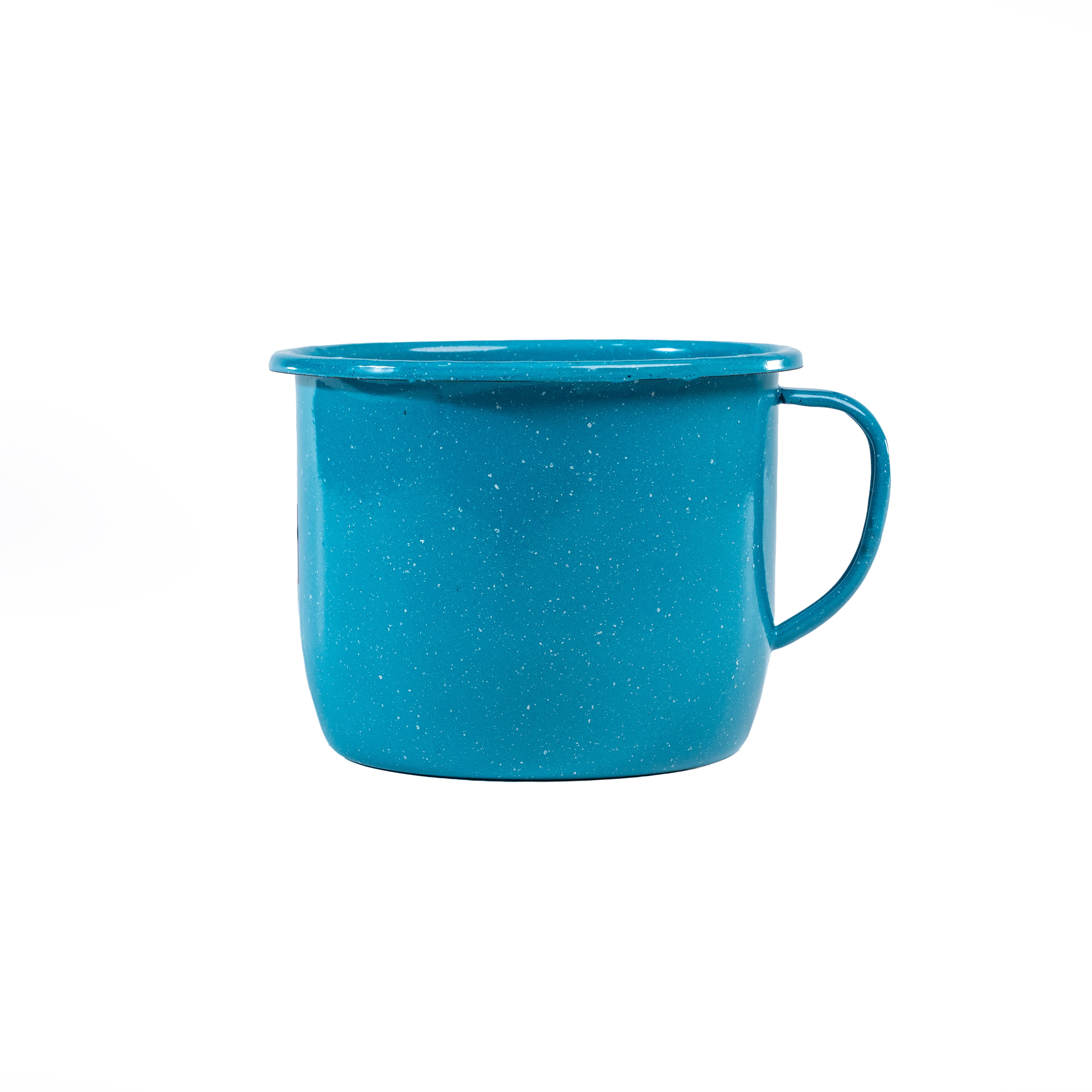 VASO RECTO NO. 18 AZUL TURQUESA (Caja con 8 piezas)