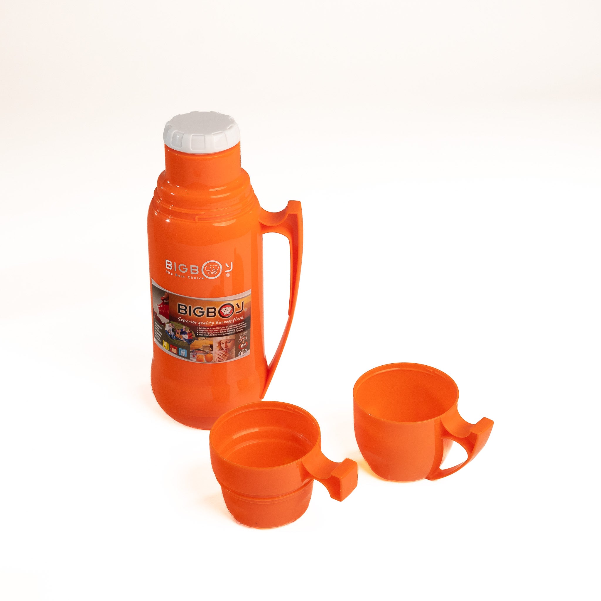 TERMO LISO COLORES DE 1.000 LTS NARANJA