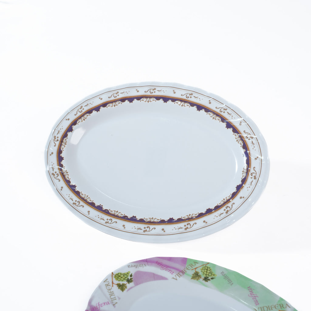 PLATON OVAL CHICO 12" (Caja con 144 piezas)