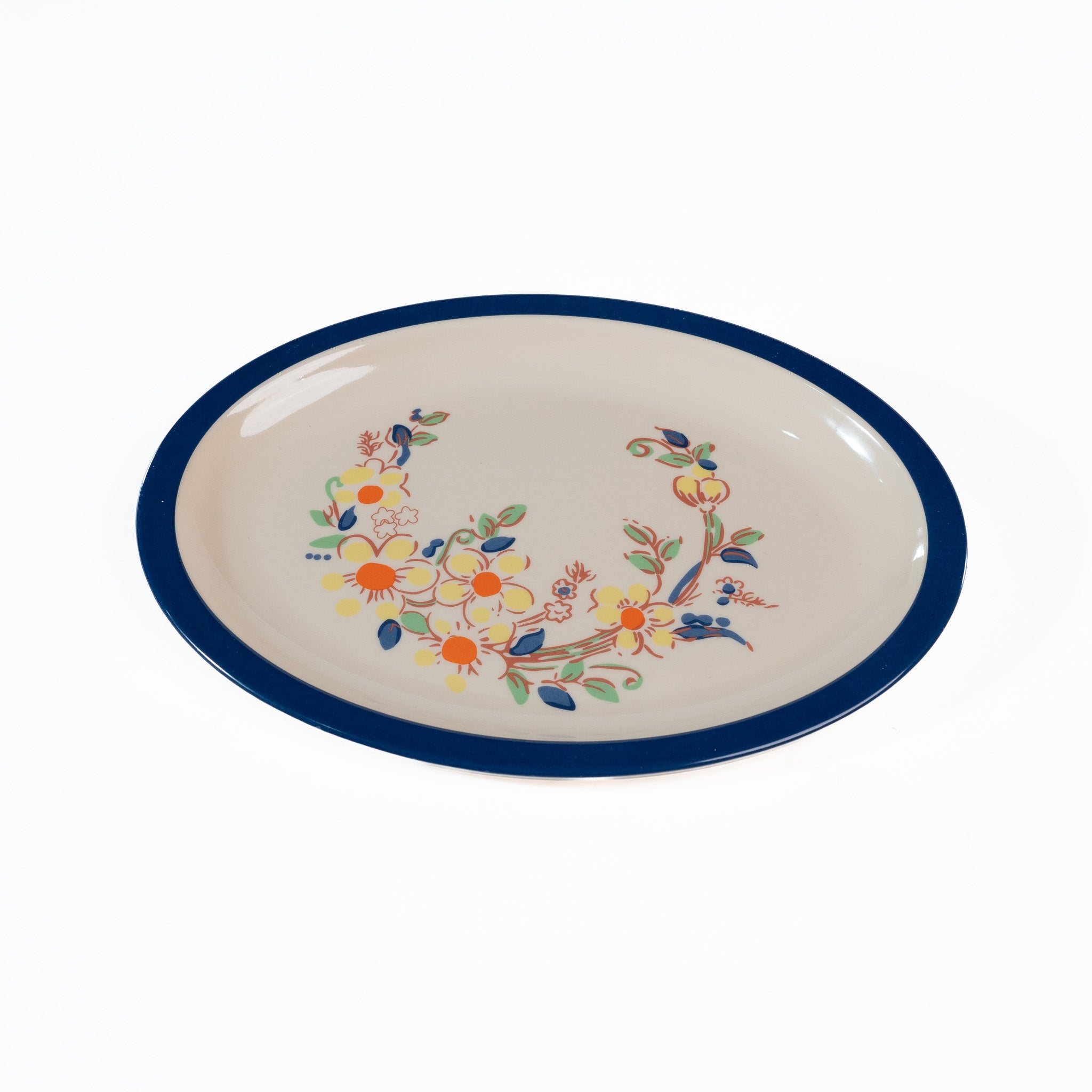 PLATON OVAL FLOR DE OTOÑO 11.5" (Caja con 72 piezas)