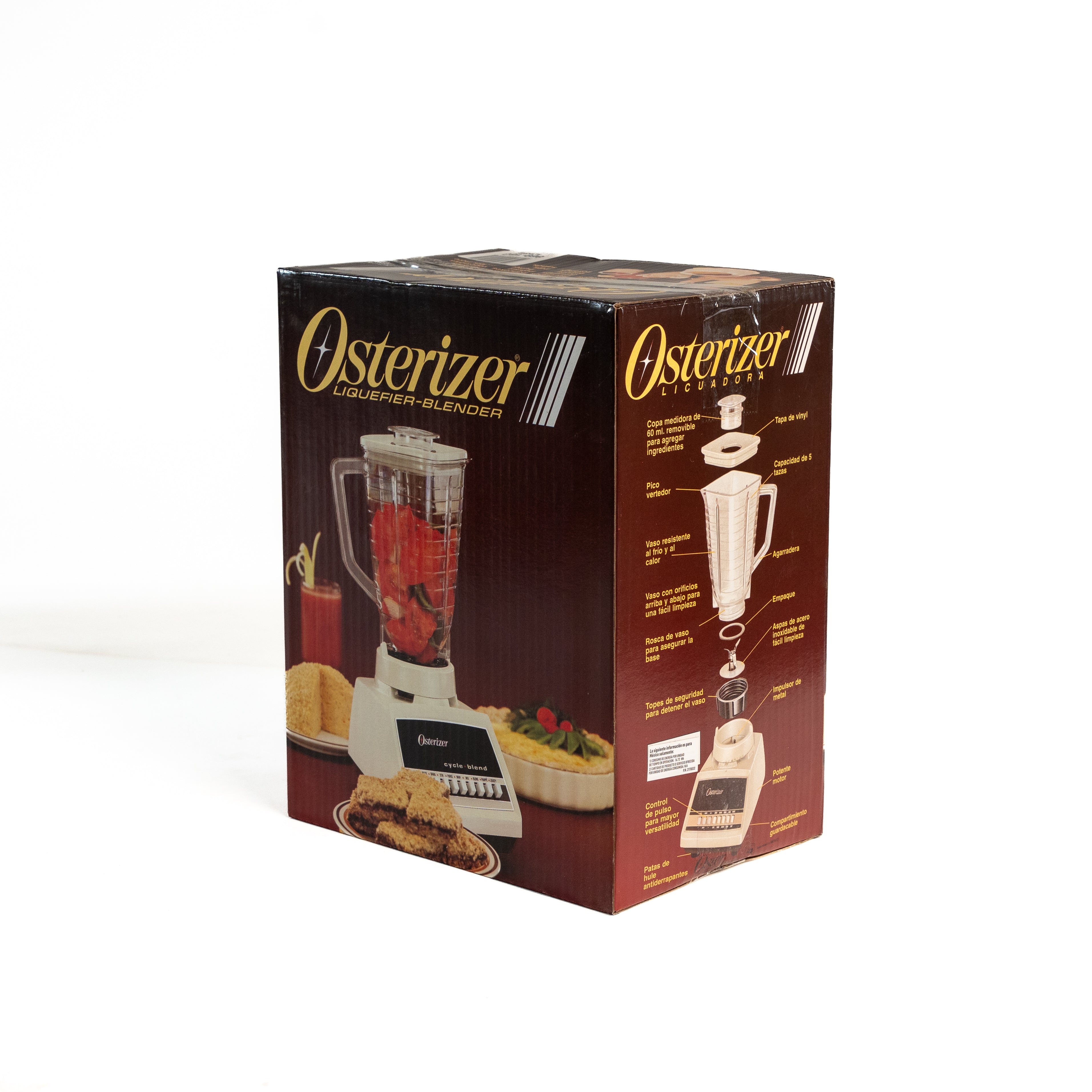 LICUADORA SLANT 10 VEL OSTER ALMENDRA