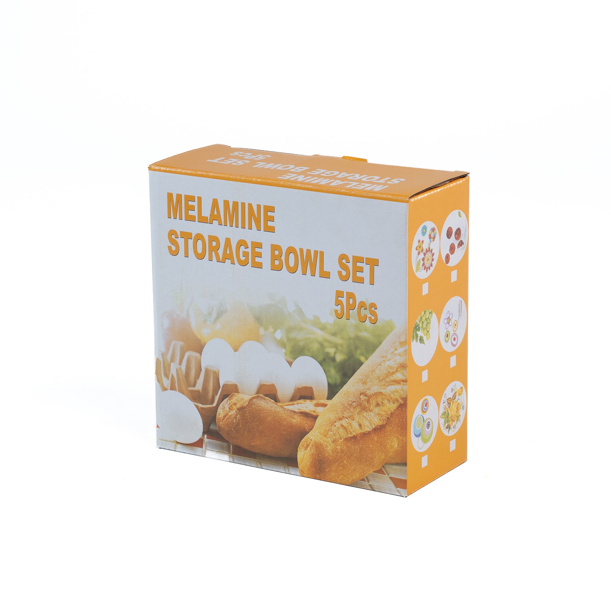 HERMETICO MELAMINA 5 PZAS. C/ TAPA (Caja con 24 piezas)