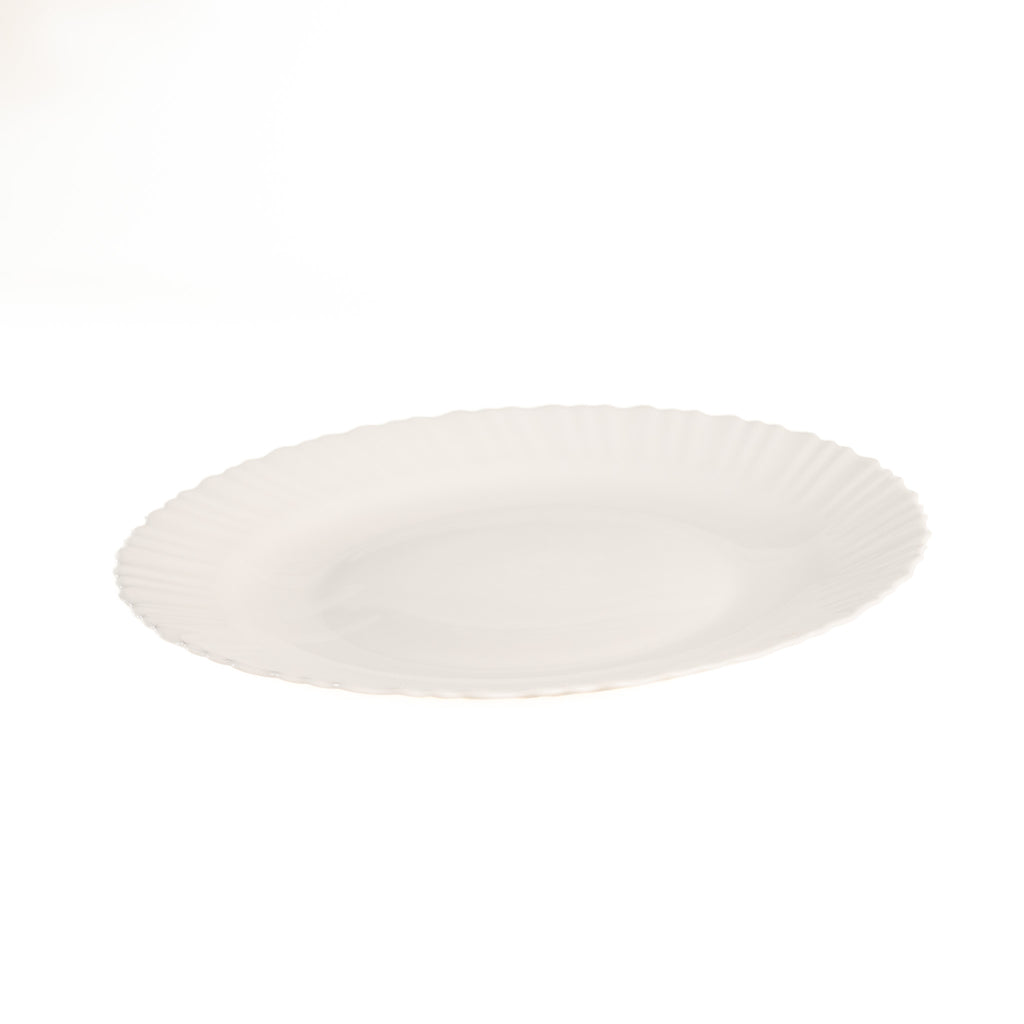 PLATO TRINCHE SHELL 12 PULGADAS (Caja con 24 piezas)