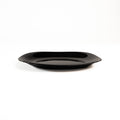 PLATO TRINCHE CUADRADO 11 PULGADAS NEGRO (Caja con 36 piezas)