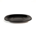PLATO PASTEL CUADRADO 8 PULGADAS NEGRO (Caja con 48 piezas)
