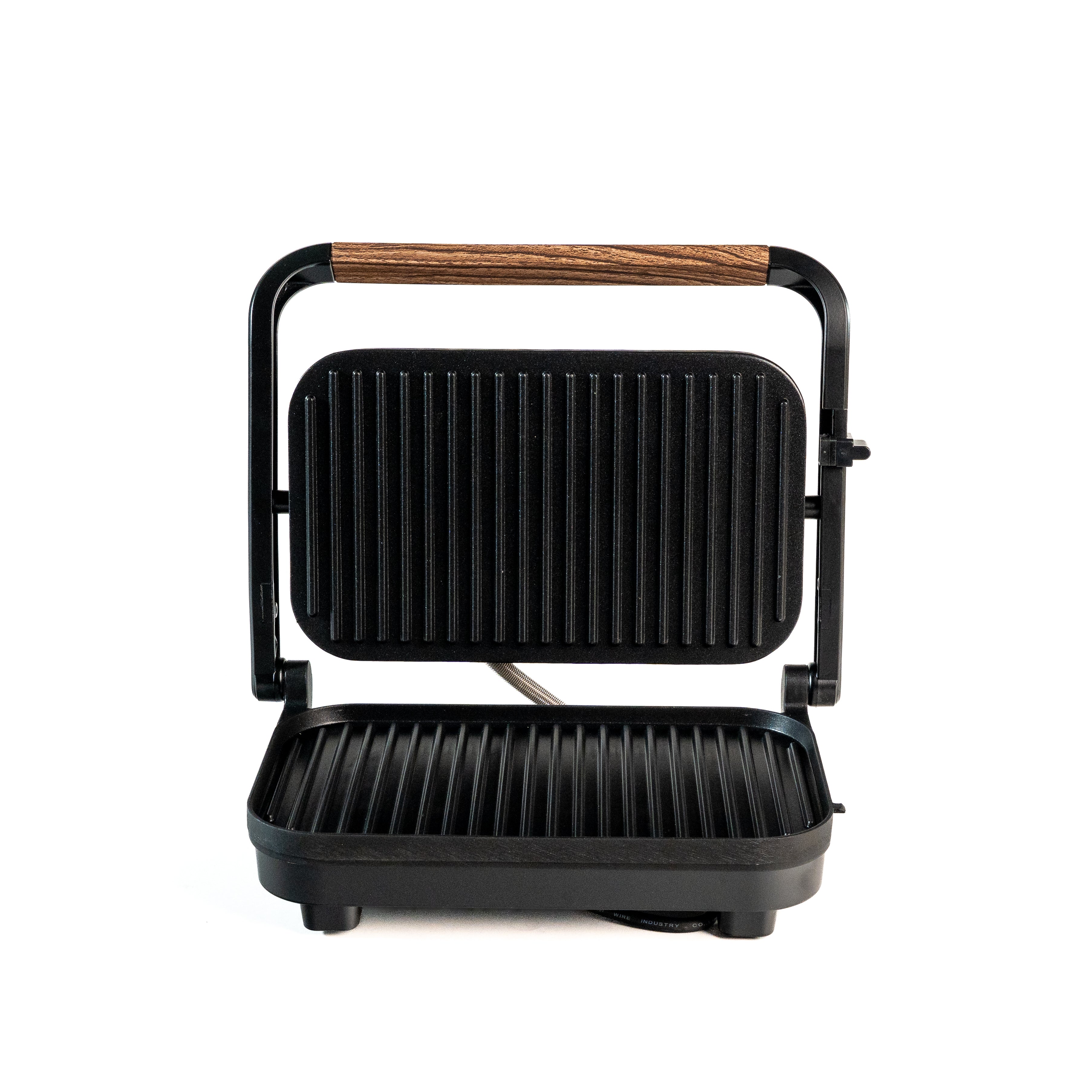 PANNINI GRILL BLANCO CON MADERA