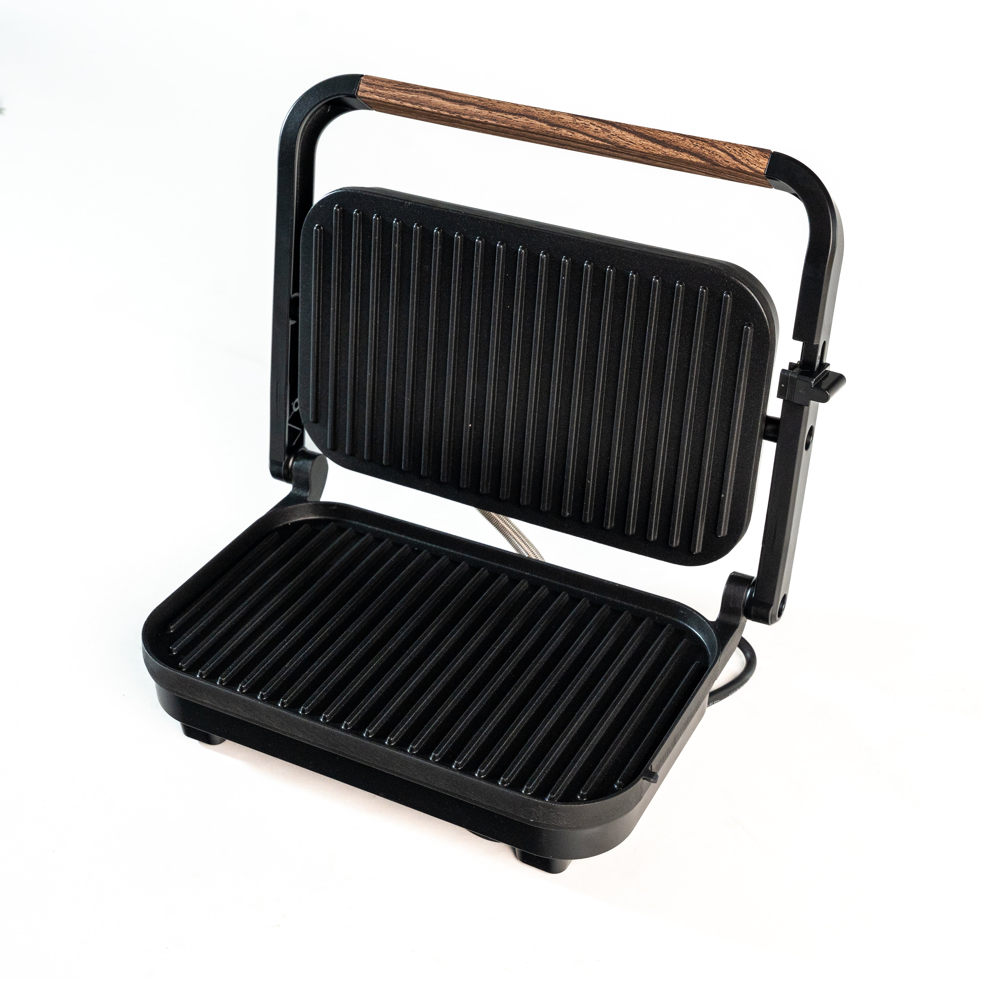PANNINI GRILL BLANCO CON MADERA