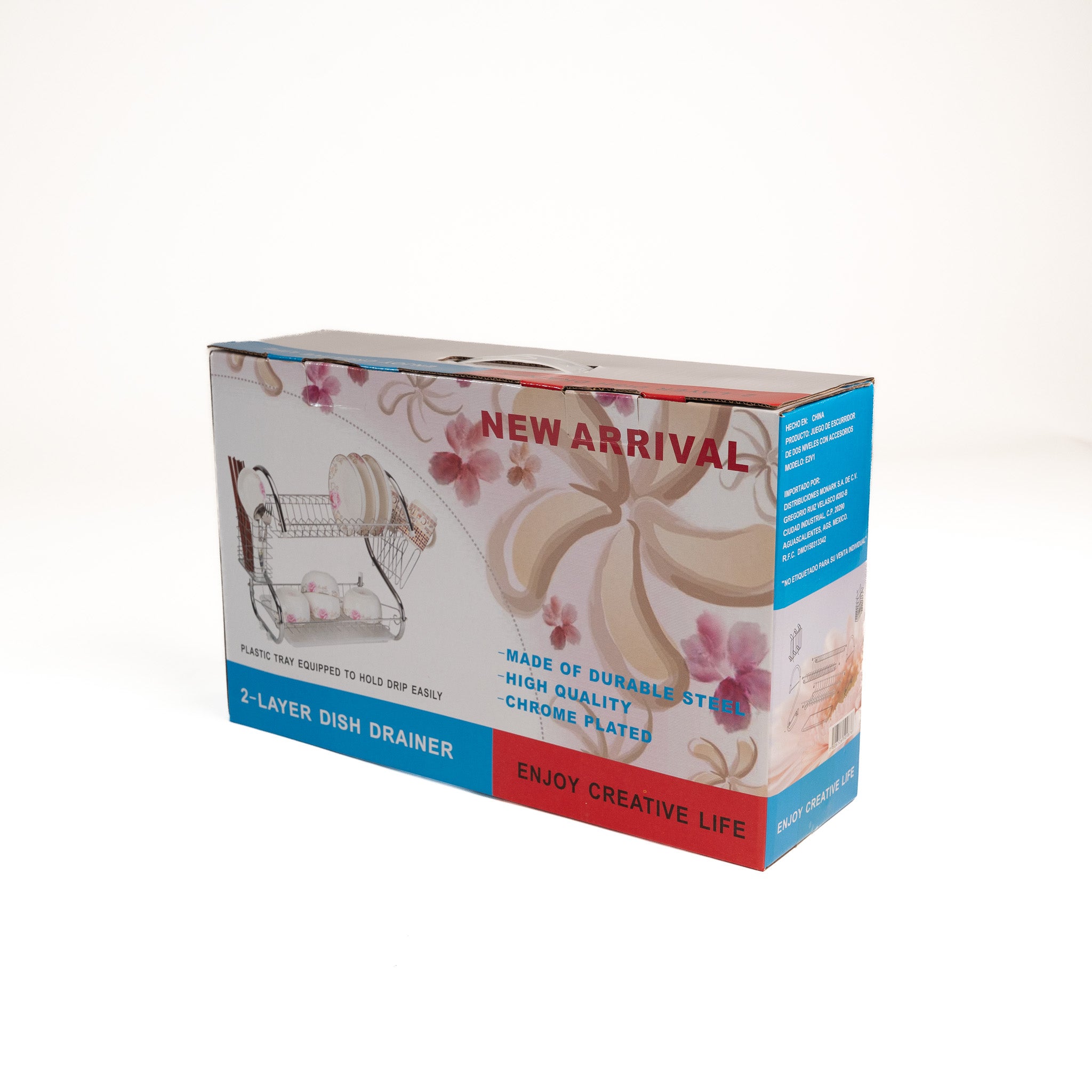ESCURRIDOR METALICO 2 NIVELES