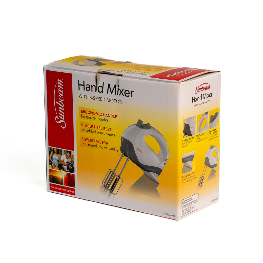 BATIDORA SUNBEAM HAND MIXER 120 V
