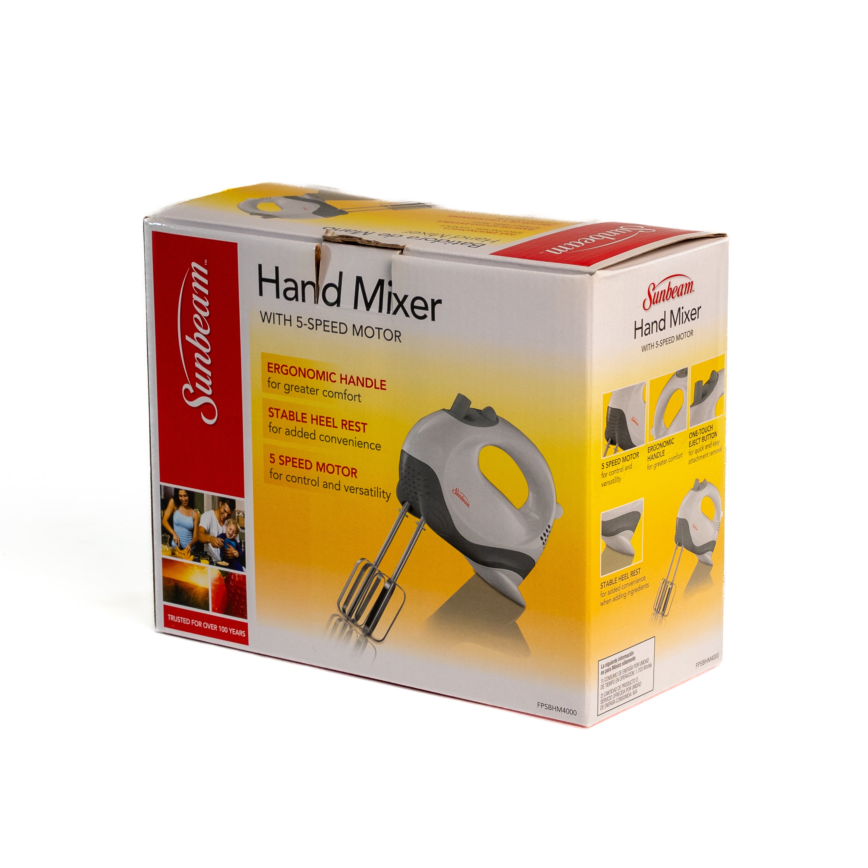 BATIDORA SUNBEAM HAND MIXER 120 V