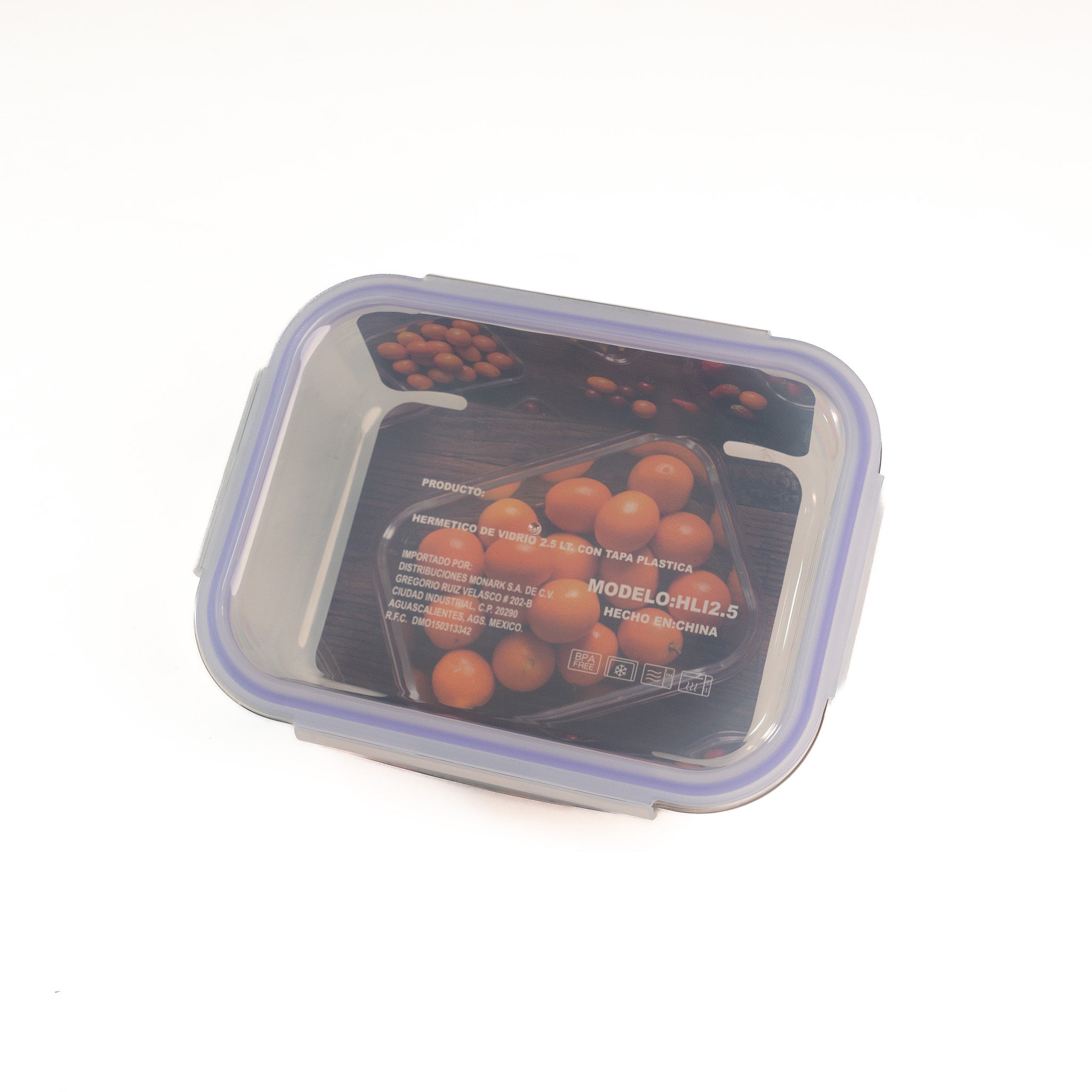 REFRACTARIO 2.5 LT (Caja con 8 piezas)
