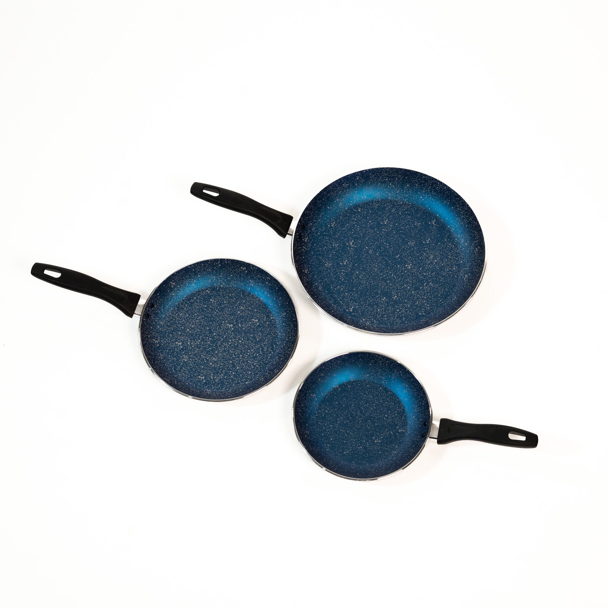 JUEGO SARTENES TOSCANA STONE ZAFIRO 3 MM