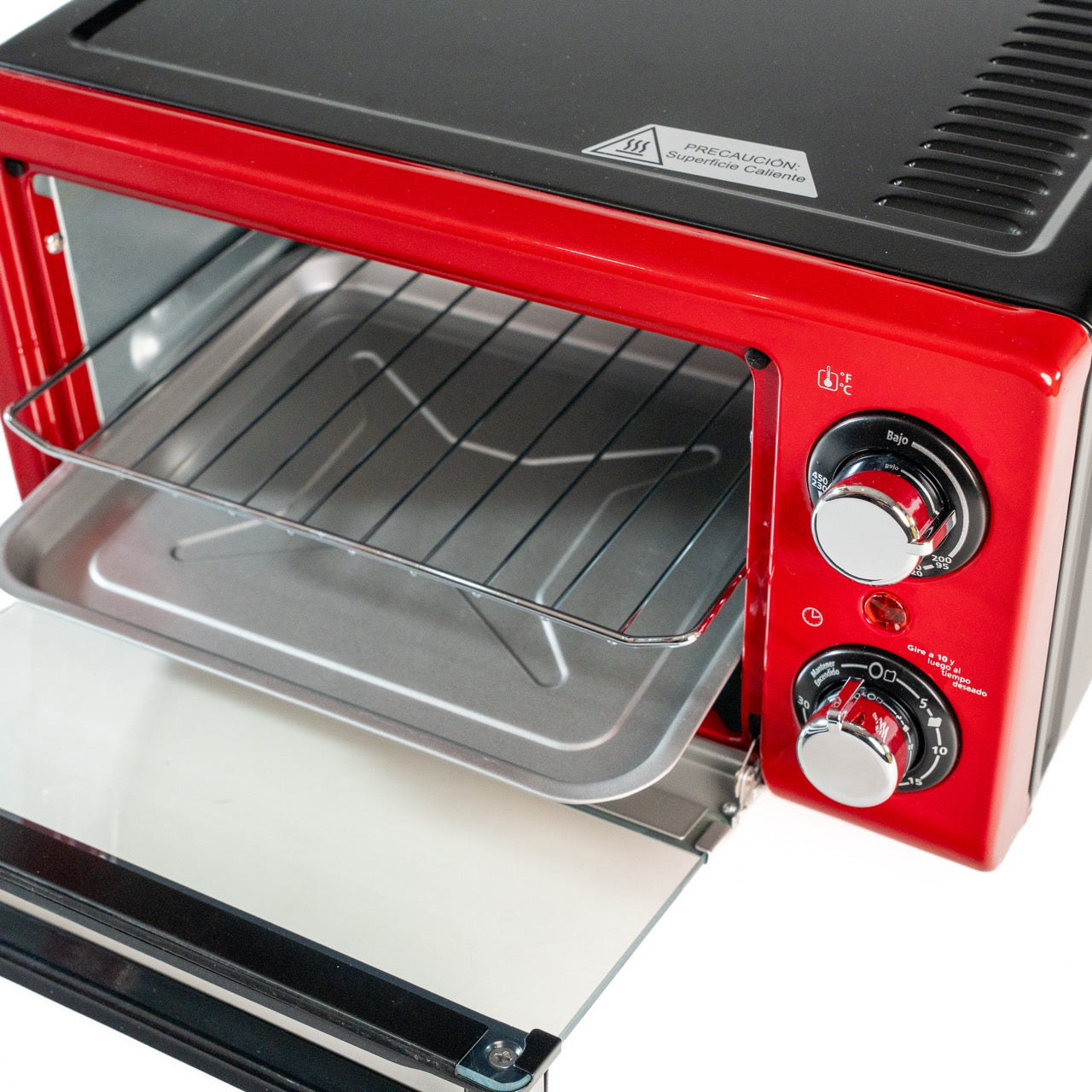 HORNO TOSTADOR CONTROL TIEMPO Y TEMPERATURA