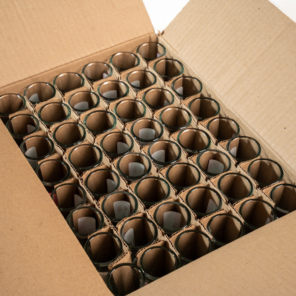 VASO TEQUILERO DOBLE 60ML (Caja con 48 piezas)