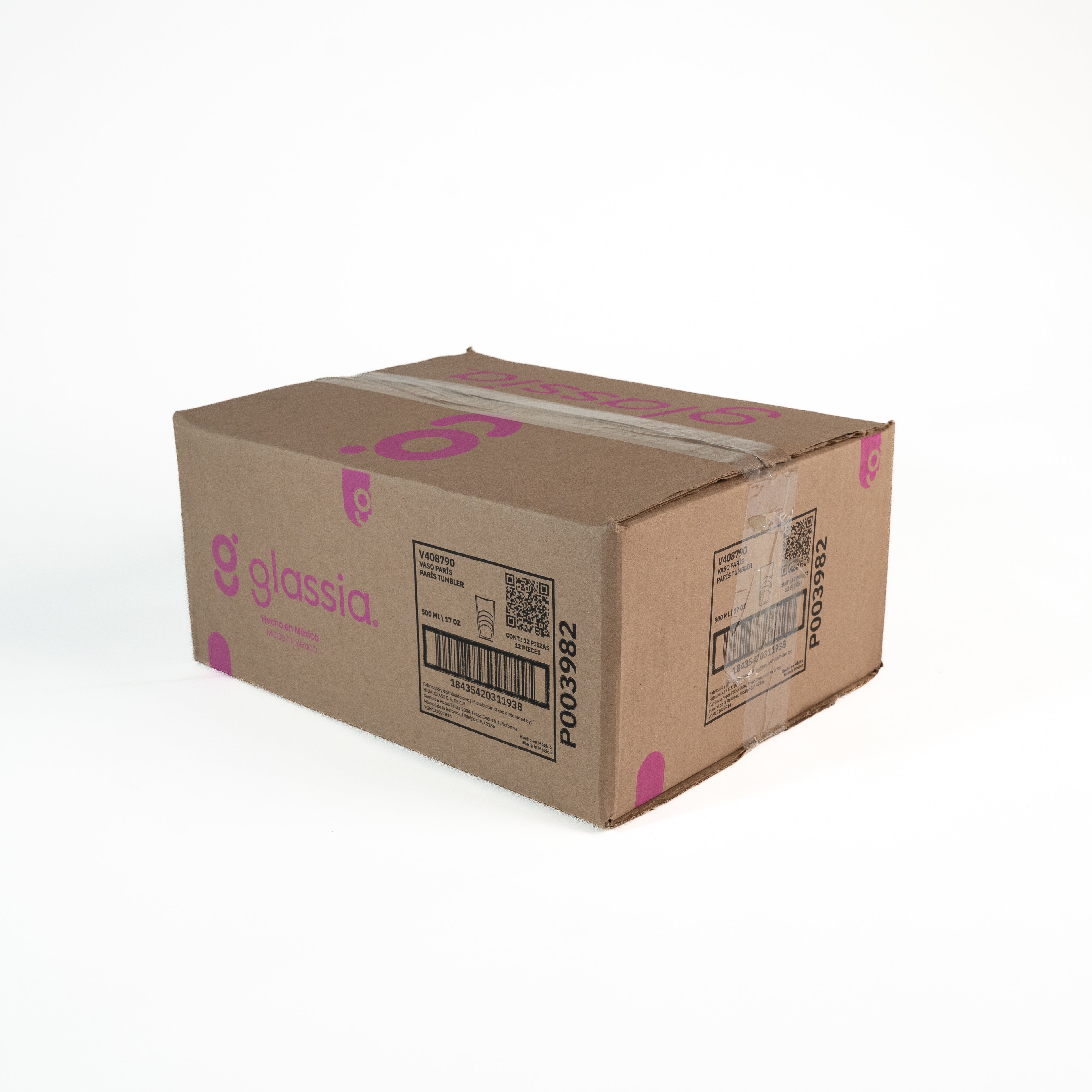 VASO REFRESCO PARIS 500ML (Caja con 12 piezas)