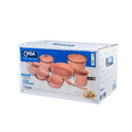 BATERIA RUBI ROSA PETALO JASP (Caja con 11 piezas)