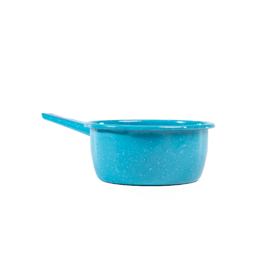 CACEROLA C/MGO. (Q.T.) NO. 18 AZUL TURQUESA (Caja con 10 piezas)