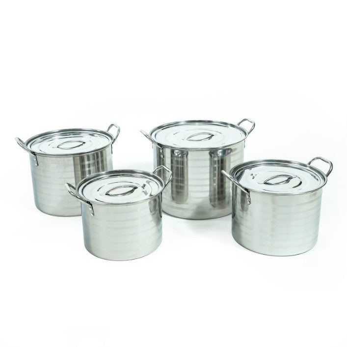 JUEGO STOCK POT SILVER LINE 8 PZ