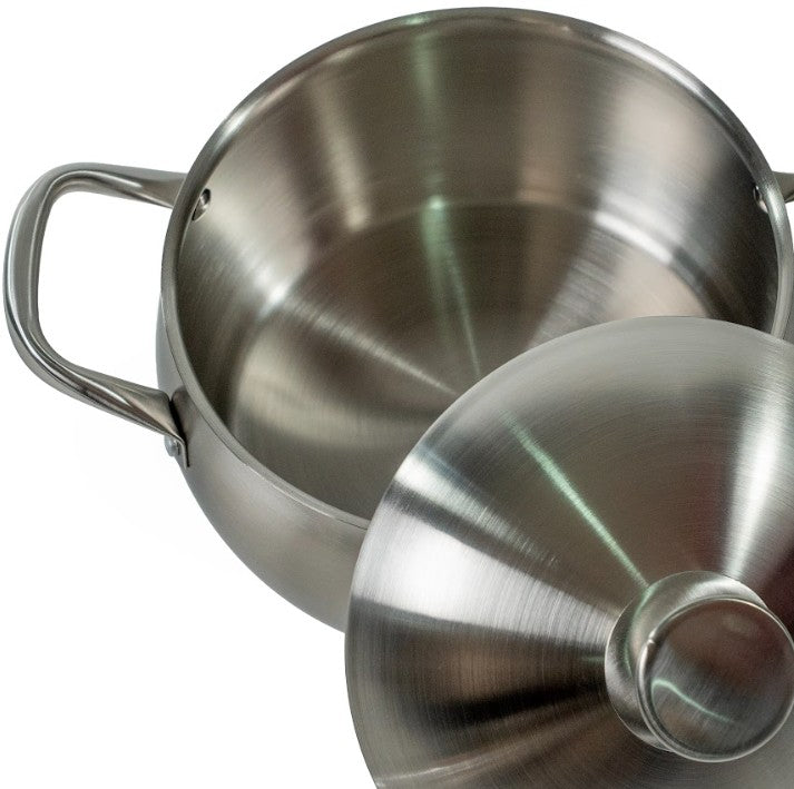 OLLA ACERO MANZANITA GOURMET No. 22 DE 4.9 LTS T/M