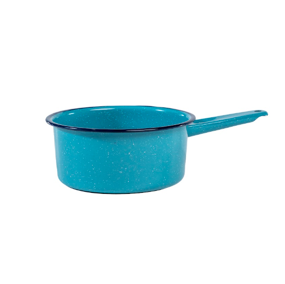 CACEROLA RECTA 17.5 AZUL TURQUEZA (Caja con 6 piezas)