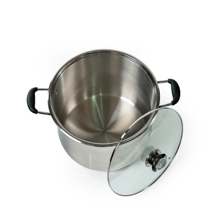 OLLA ACERO PROF GOURMET No. 32 DE 21.7 LTS T/V