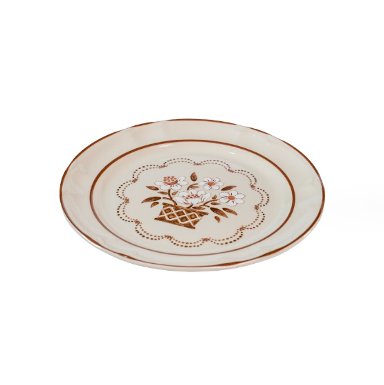 PLATO TRINCHE FLOR DE OTOÑO (Caja con 24 piezas)