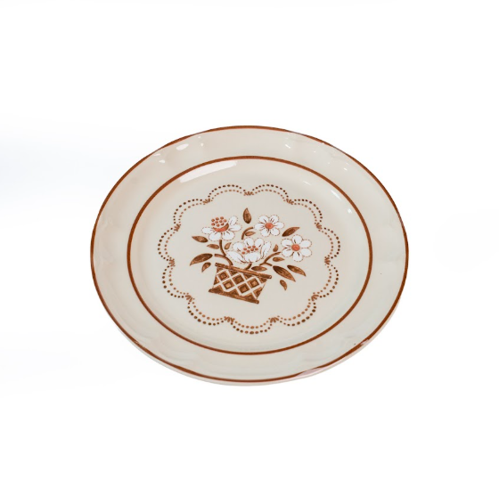 PLATO TRINCHE FLOR DE OTOÑO (Caja con 24 piezas)