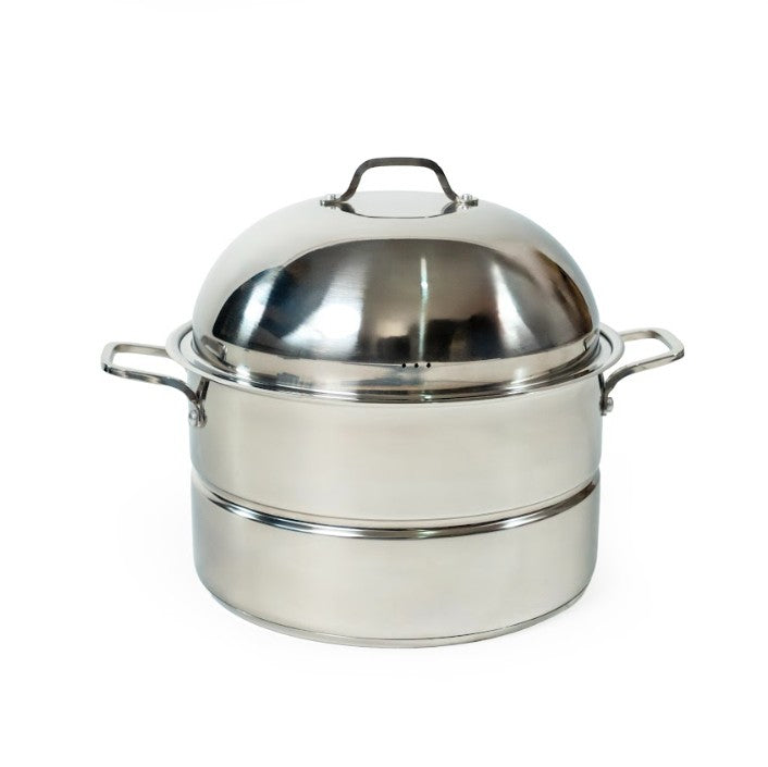 JUEGO CHEF 2 VAP STEAMER ACERO GOUR.