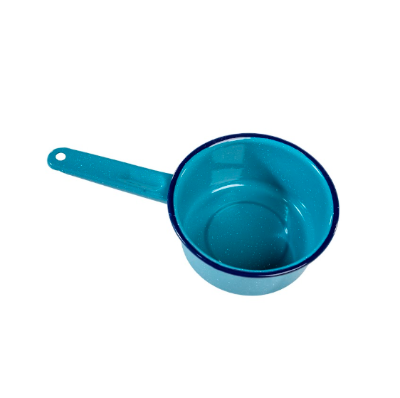 CACEROLA RECTA 13.5 AZUL TURQUEZA (Caja con 6 piezas)