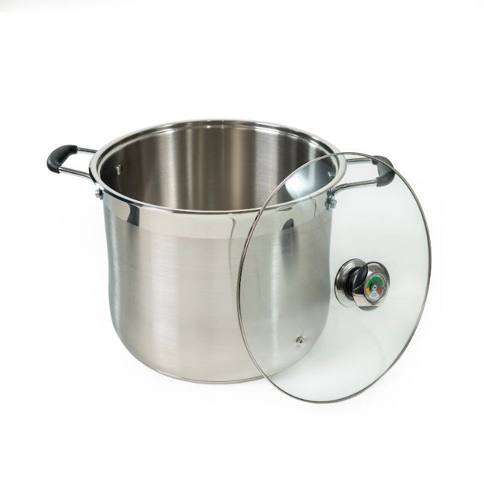 OLLA ACERO PROF GOURMET No. 34 DE 26.3 LTS T/V