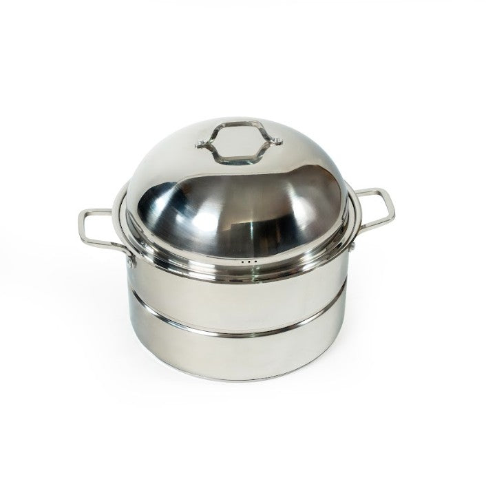 JUEGO CHEF 2 VAP STEAMER ACERO GOUR.