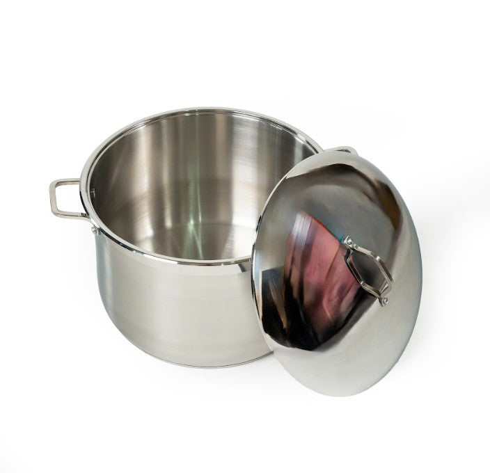 OLLA CONVEXA DE ACERO PROF GOURMET No. 38 29.5 LTST/M