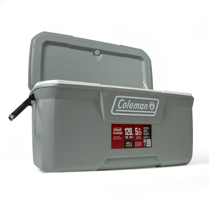 HIELERA 120 QT. GRIS