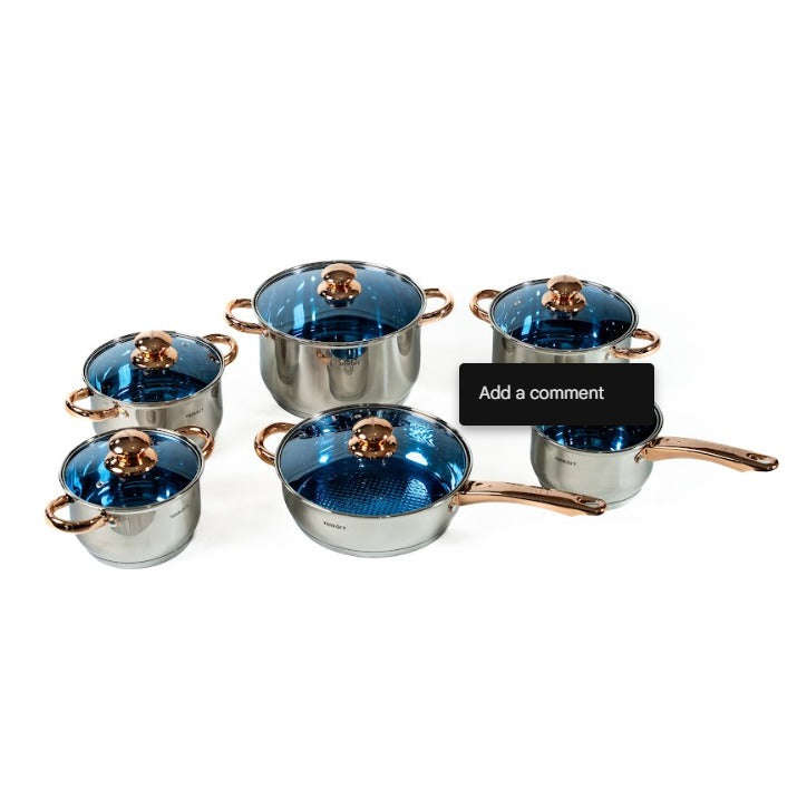 SET ACERO INOXIDABLE DE LUXO JUMBO