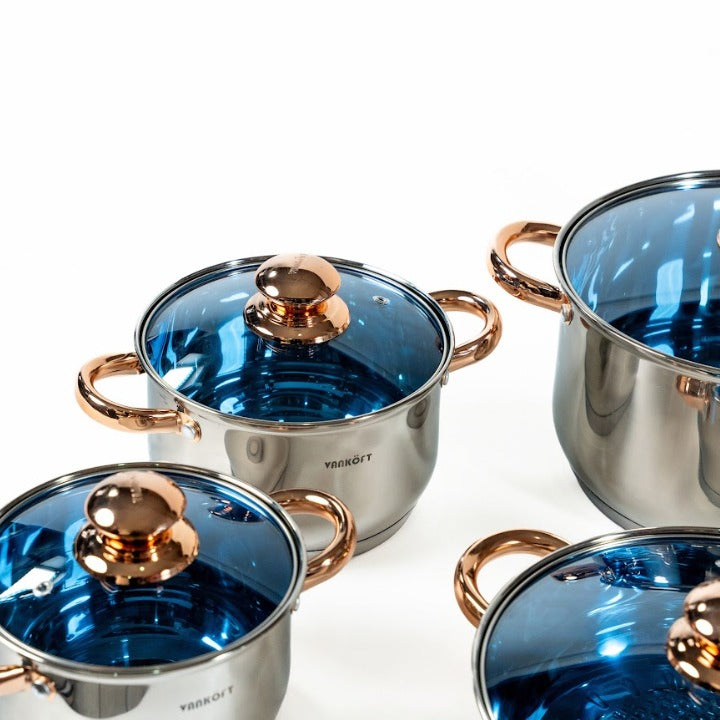 SET ACERO INOXIDABLE DE LUXO JUMBO