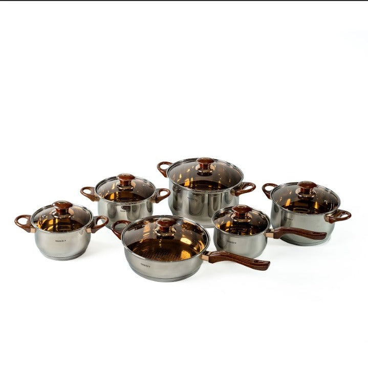 SET ACERO INOXIDABLE DE LUXO JUMBO